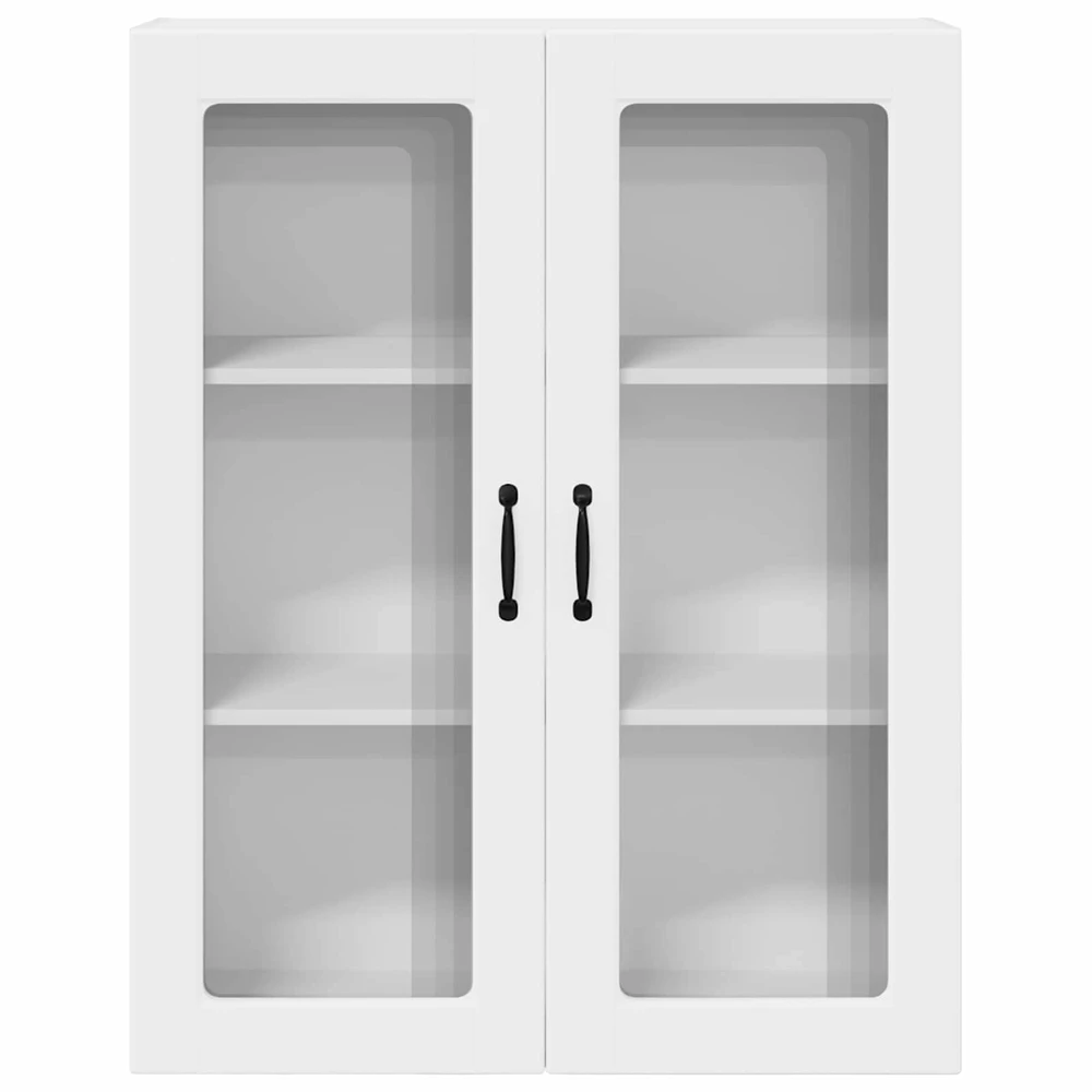 Sieninis stiklinis kabinetas PORTO Balta 80 x 31 x 100 cm