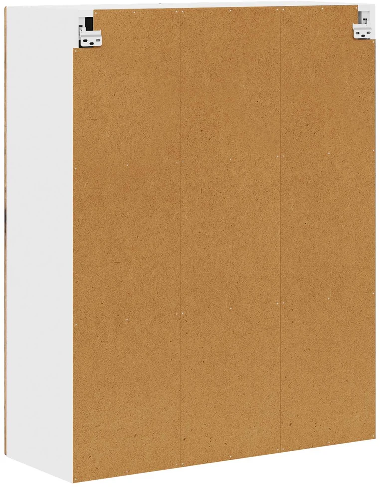 Sieninis stiklinis kabinetas PORTO Senas medis 80 x 31 x 100 cm