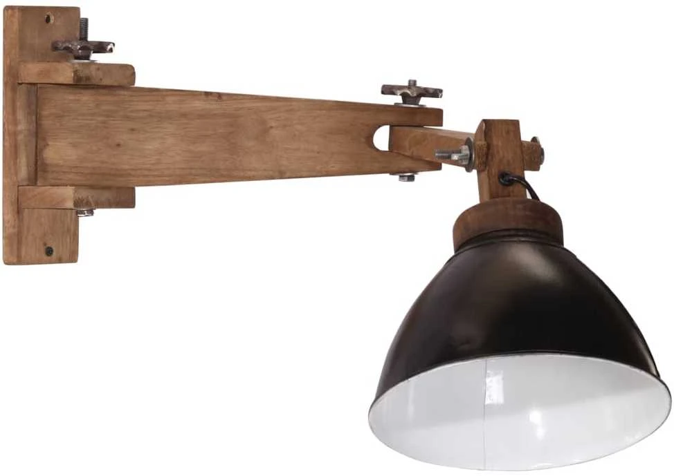 Pakabinamas šviestuvas Sieninis šviestuvas, juodos spalvos, 25W, E27