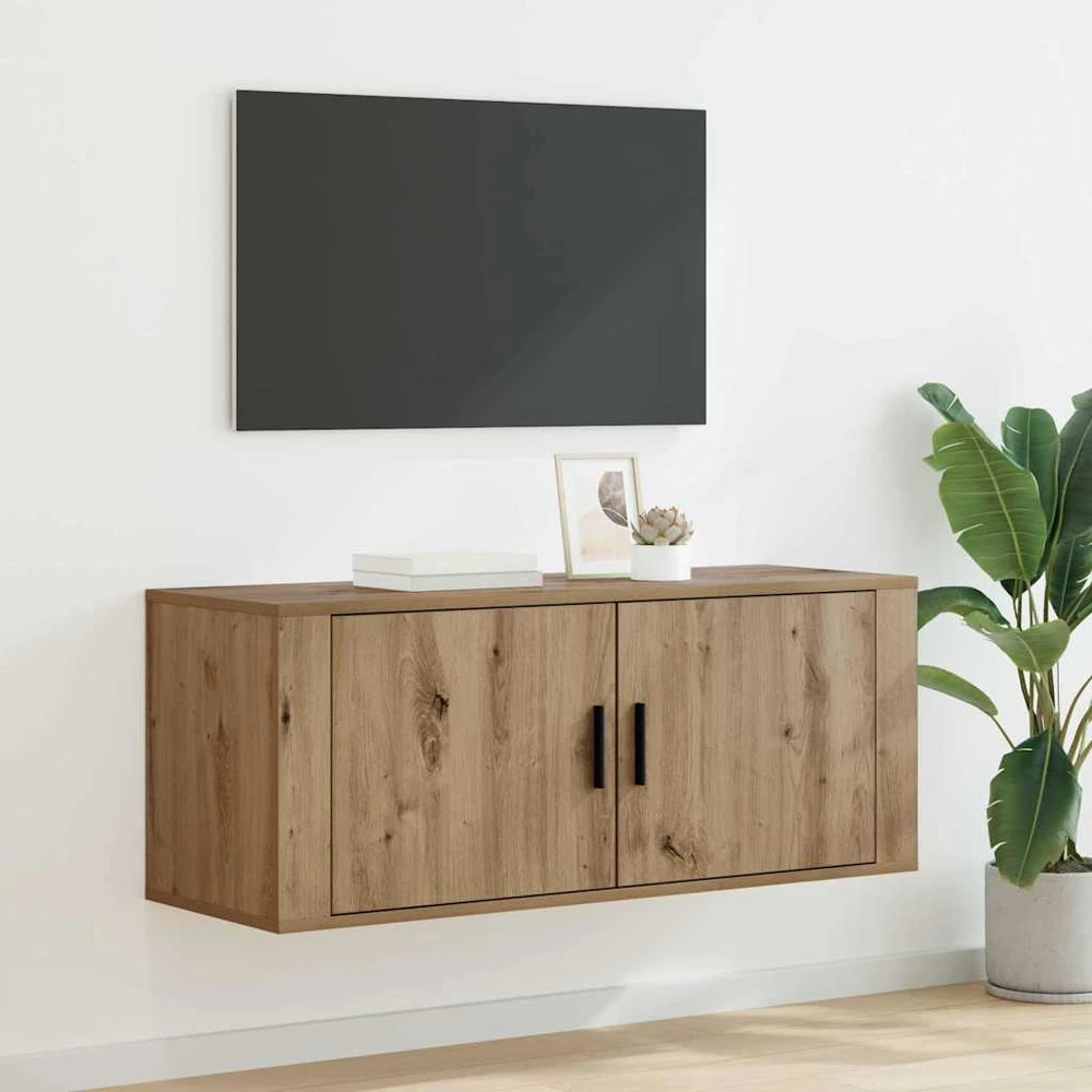 TV staliukas Sieninis televizoriaus kabinetas 100 x 34,5 x 40 cm