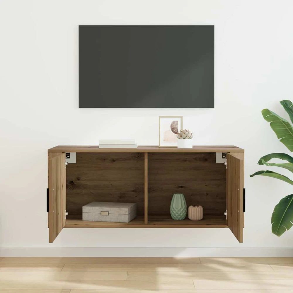 TV staliukas Sieninis televizoriaus kabinetas 100 x 34,5 x 40 cm