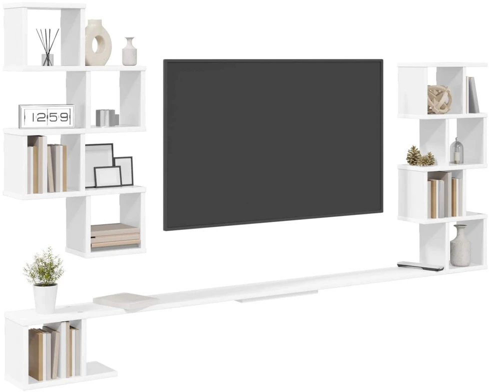 Sieninis televizoriaus stovas Balta 180 x 15 x 94 cm