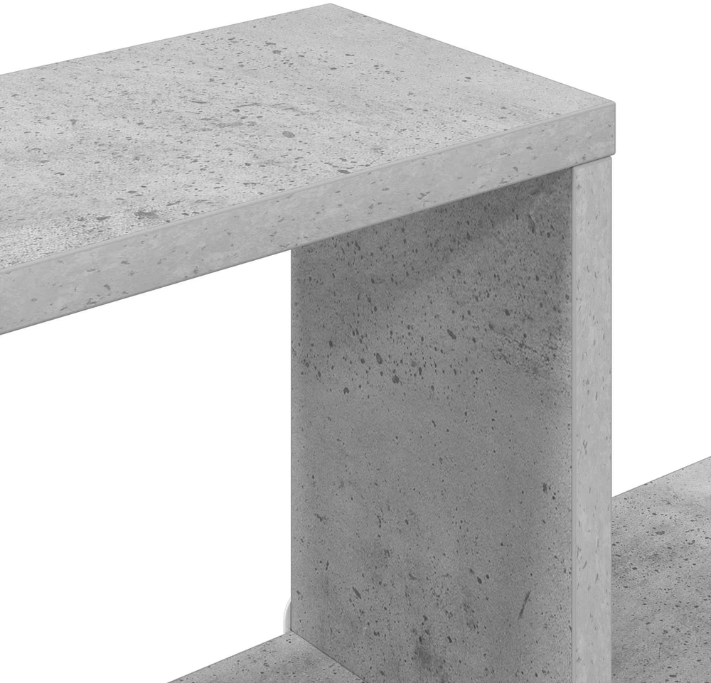 Sieninis televizoriaus stovas Betono pilka 160 x 15 x 94 cm