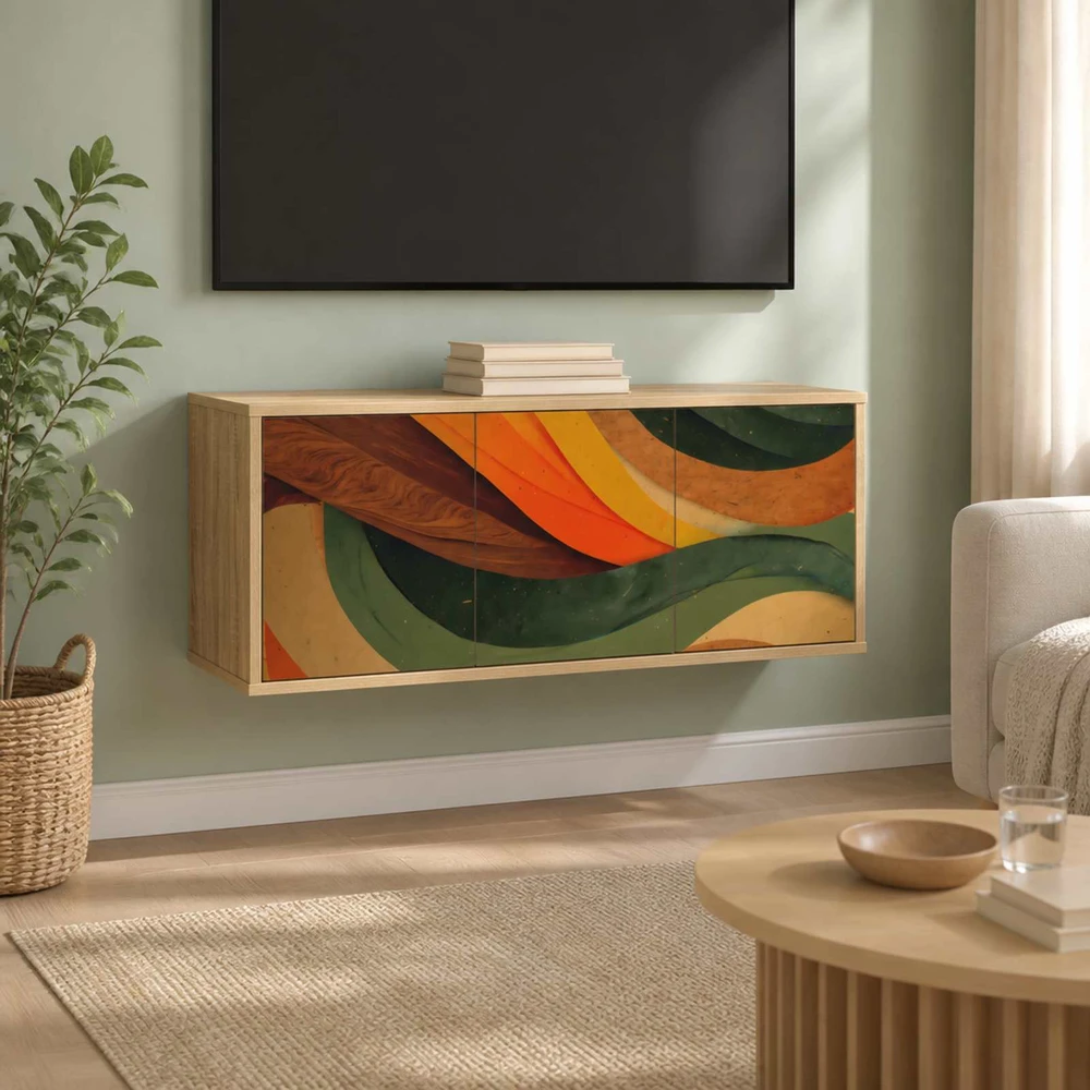 TV staliukas Sieninis televizoriaus stovas BONN 102 x 33 x 40 cm