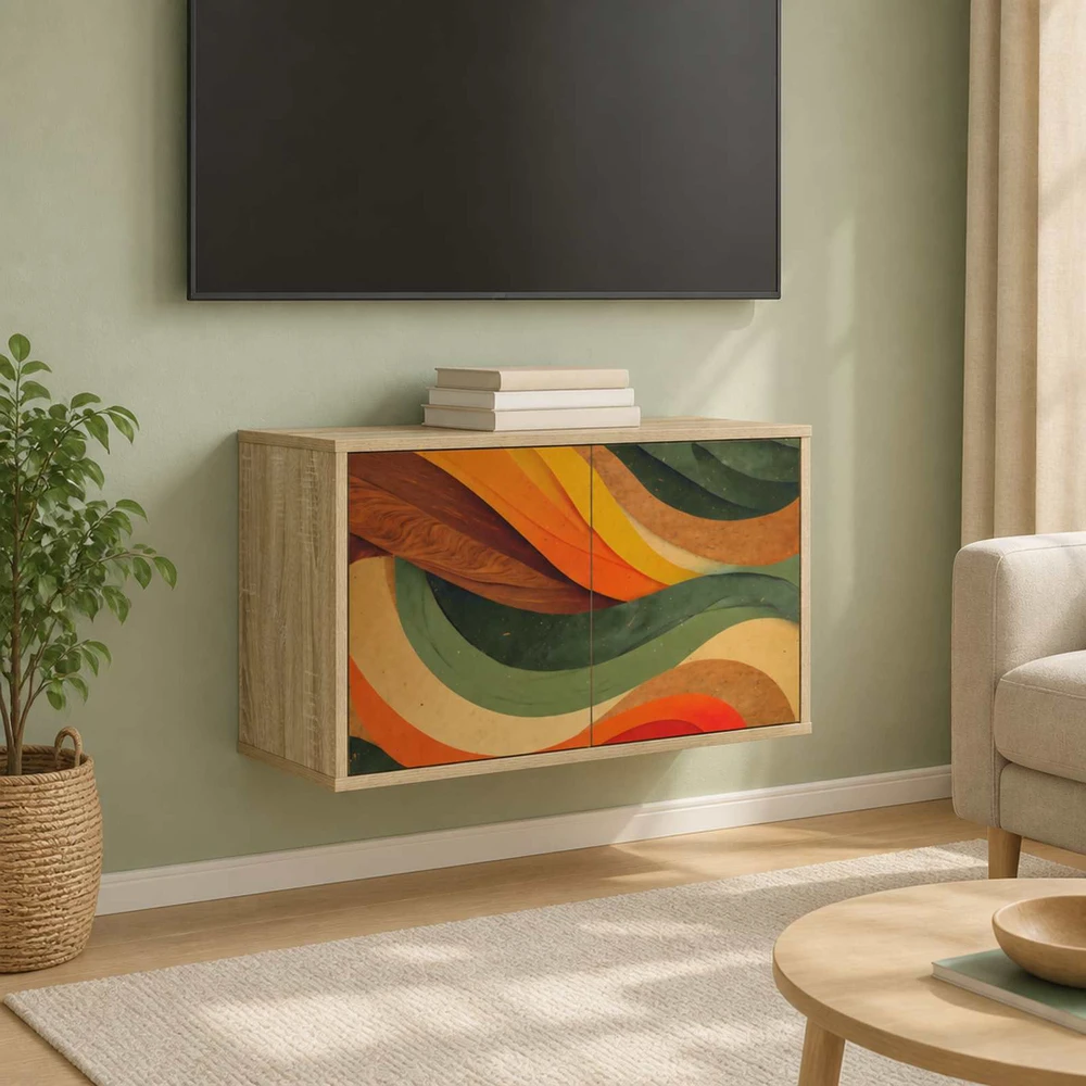 TV staliukas Sieninis televizoriaus stovas BONN 69 x 33 x 40 cm