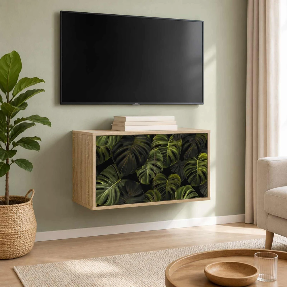 TV staliukas Sieninis televizoriaus stovas ELBURG 69 x 33 x 40 cm