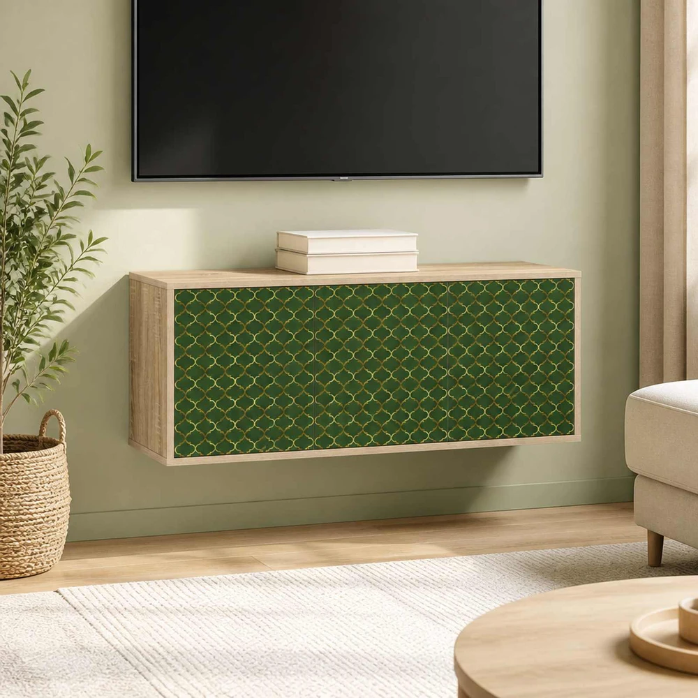 TV staliukas Sieninis televizoriaus stovas GELEEN 102 x 33 x 40 cm