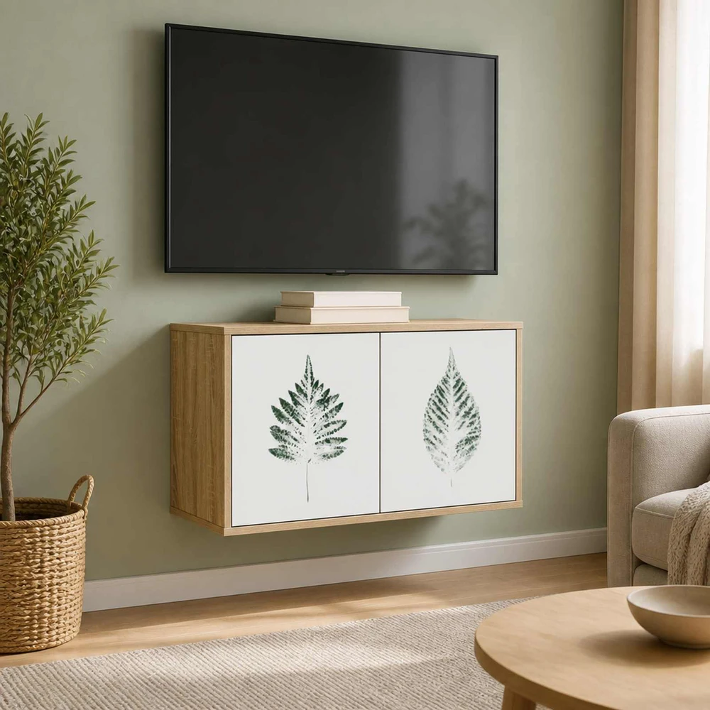 TV staliukas Sieninis televizoriaus stovas HANAU 69 x 33 x 40 cm