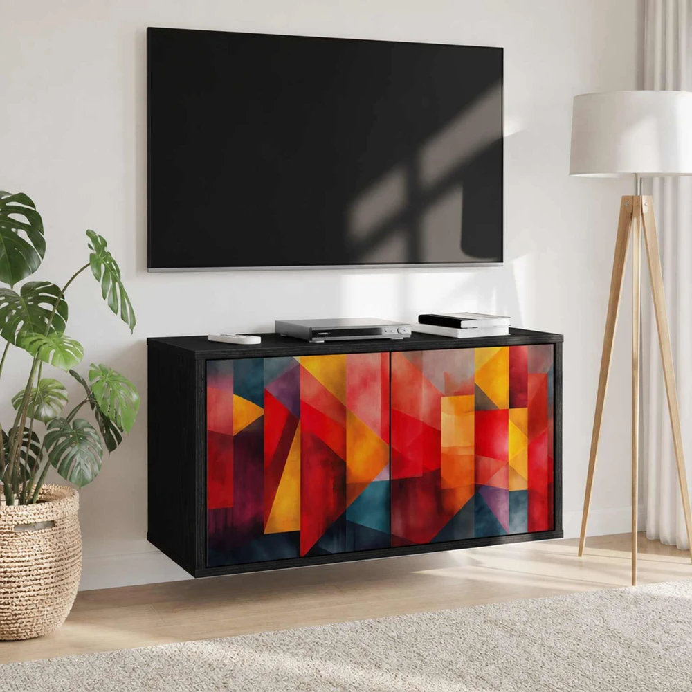 TV staliukas Sieninis televizoriaus stovas HEESCH 69 x 33 x 40 cm