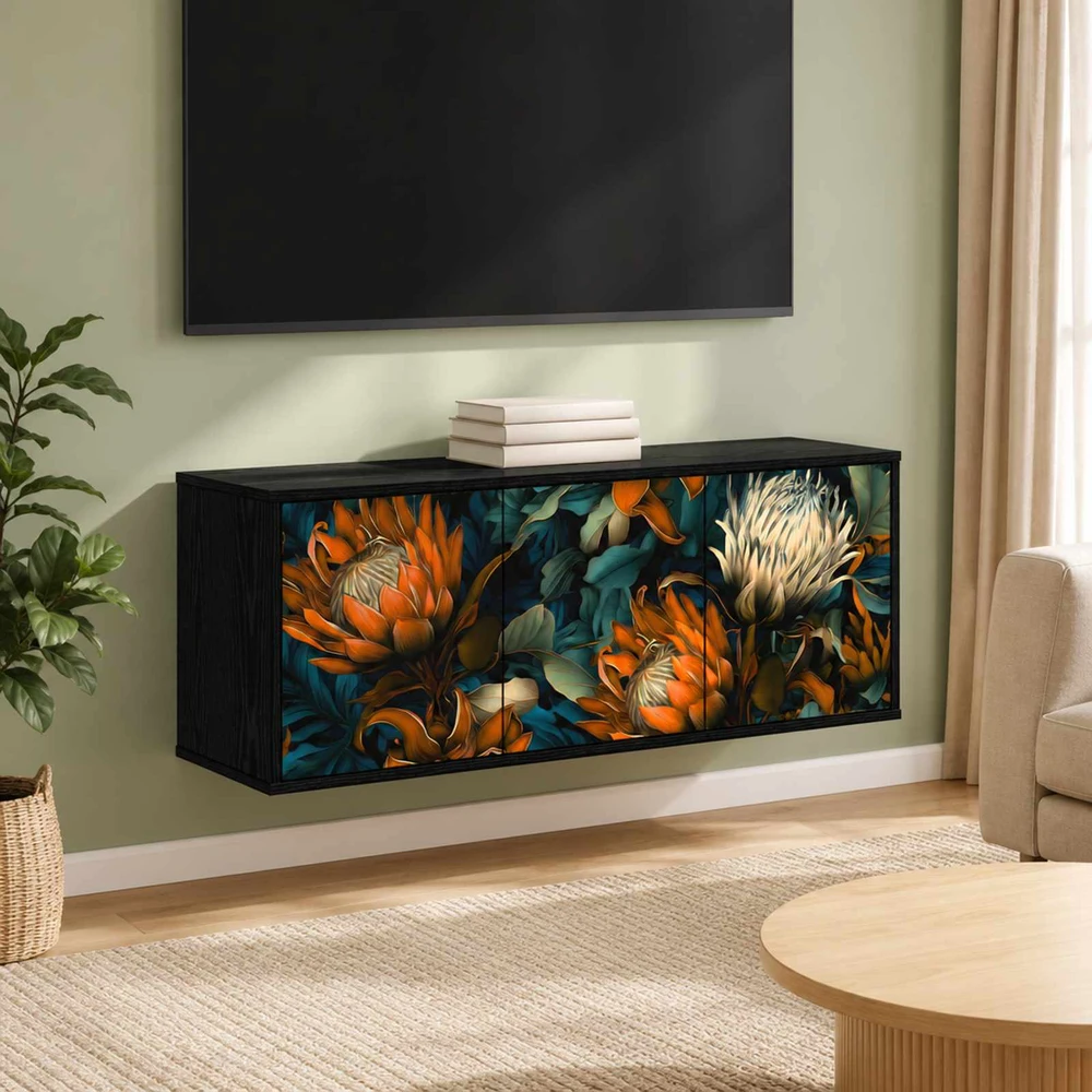 TV staliukas Sieninis televizoriaus stovas LOCHEM 102 x 33 x 40 cm