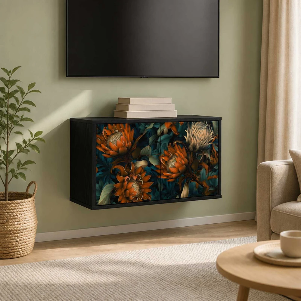 TV staliukas Sieninis televizoriaus stovas LOCHEM 69 x 33 x 40 cm
