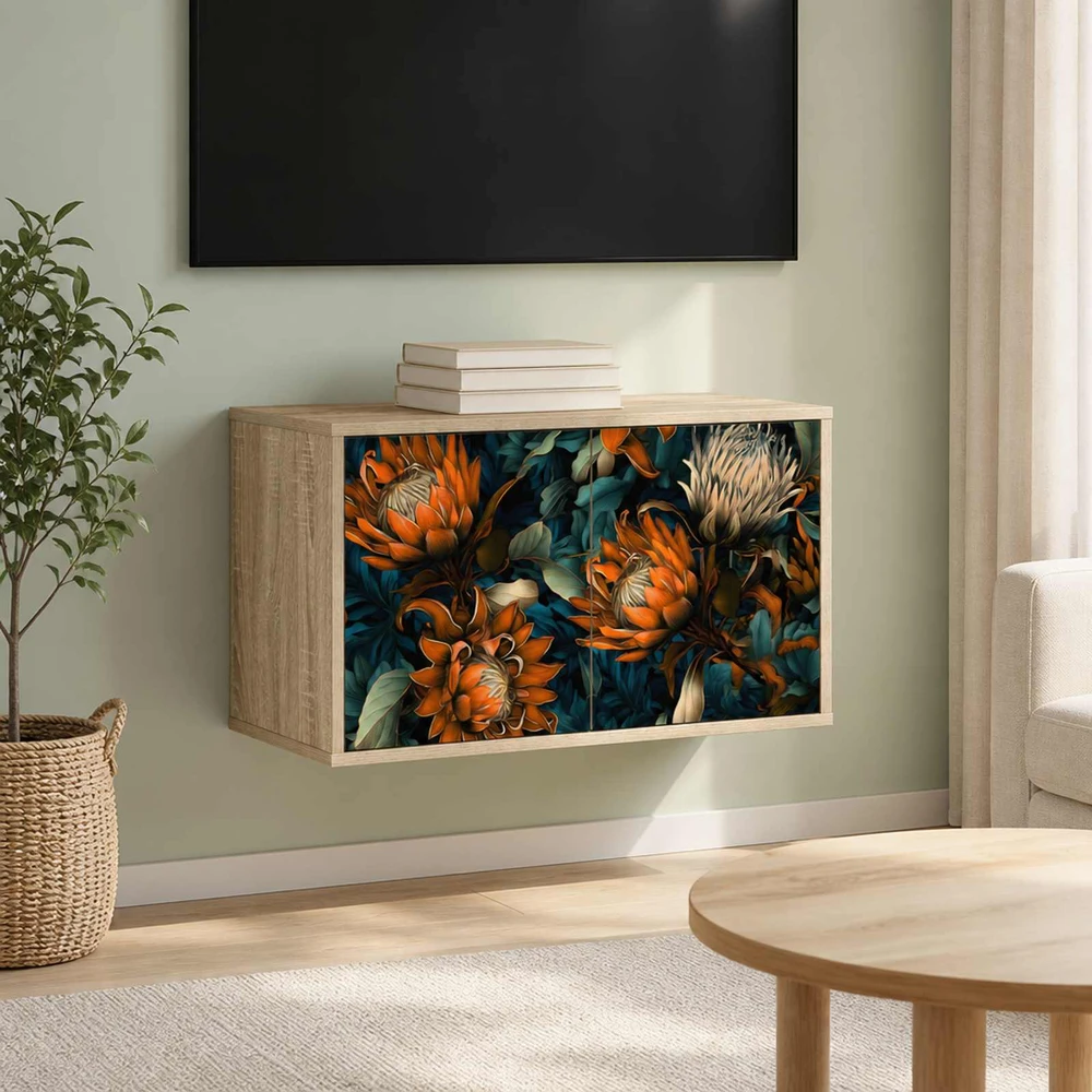 TV staliukas Sieninis televizoriaus stovas LOCHEM 69 x 33 x 40 cm