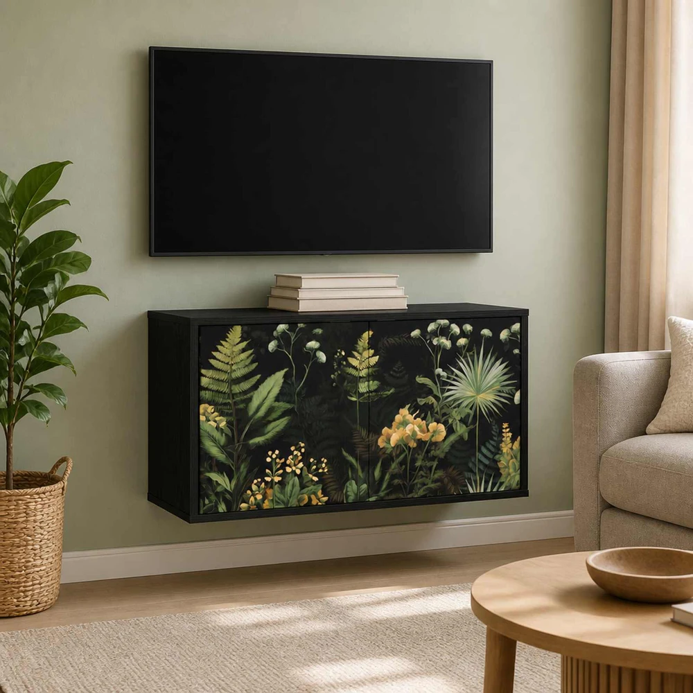 TV staliukas Sieninis televizoriaus stovas RHENEN 69 x 33 x 40 cm