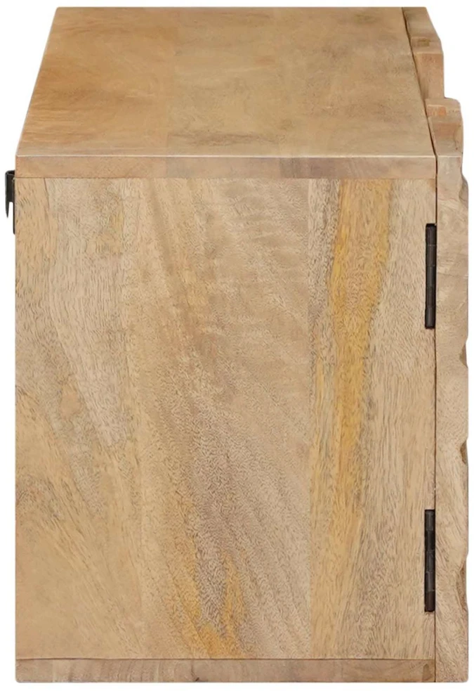 Sieninis televizoriaus stovas su lentyna 100 x 30 x 35 cm