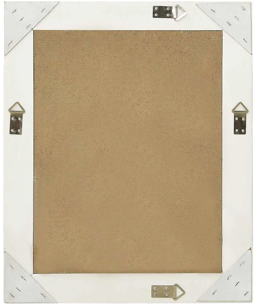 Sieninis veidrodis, baltas, 50x60cm, barokinis stilius