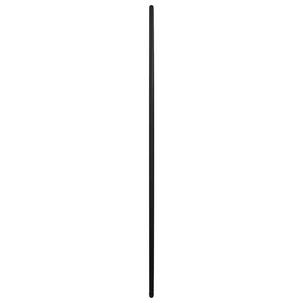Sieninis veidrodis, juodos spalvos, 50cm skersmens, apskritas