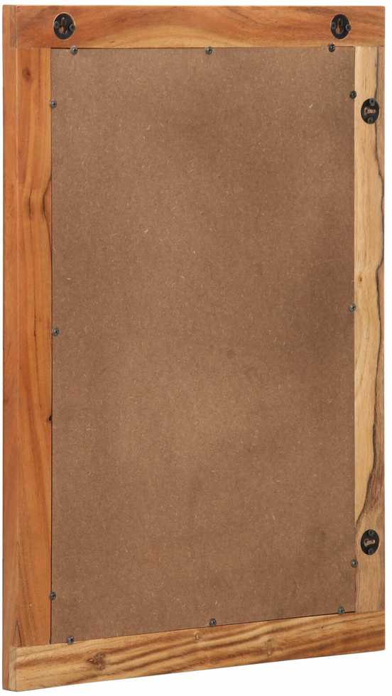 Vonios veidrodis Ruda 70 x 50 x 2.5 cm Stiklas ir kieta akacija