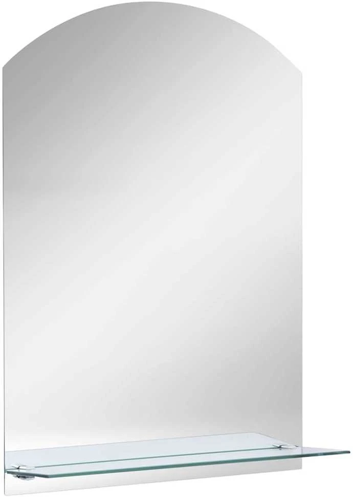 Sieninis veidrodis su lentyna, 20x40cm, grūdintas stiklas