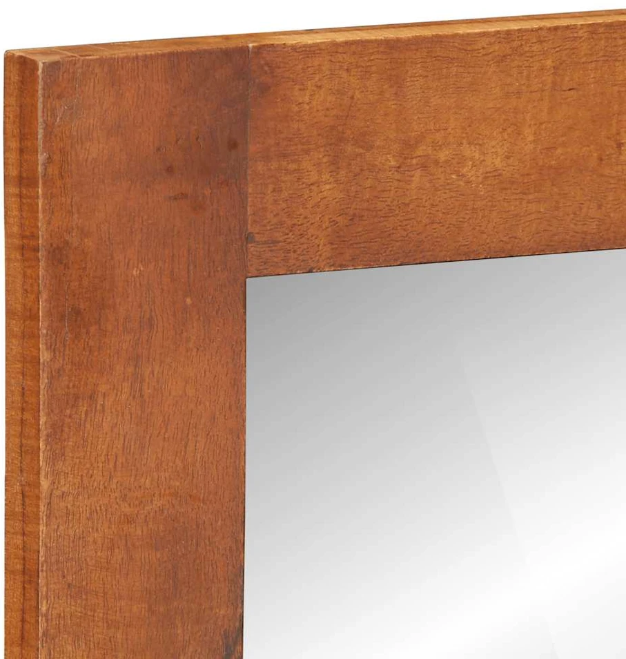 sieninis veidrodis su stalčiais 60x33x90 cm akacijos masyvo