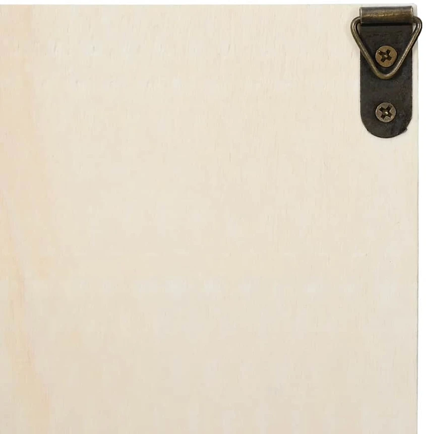 Sieninis vitrina su lentyna Smėlio 40 x 8,5 x 54 cm fanera