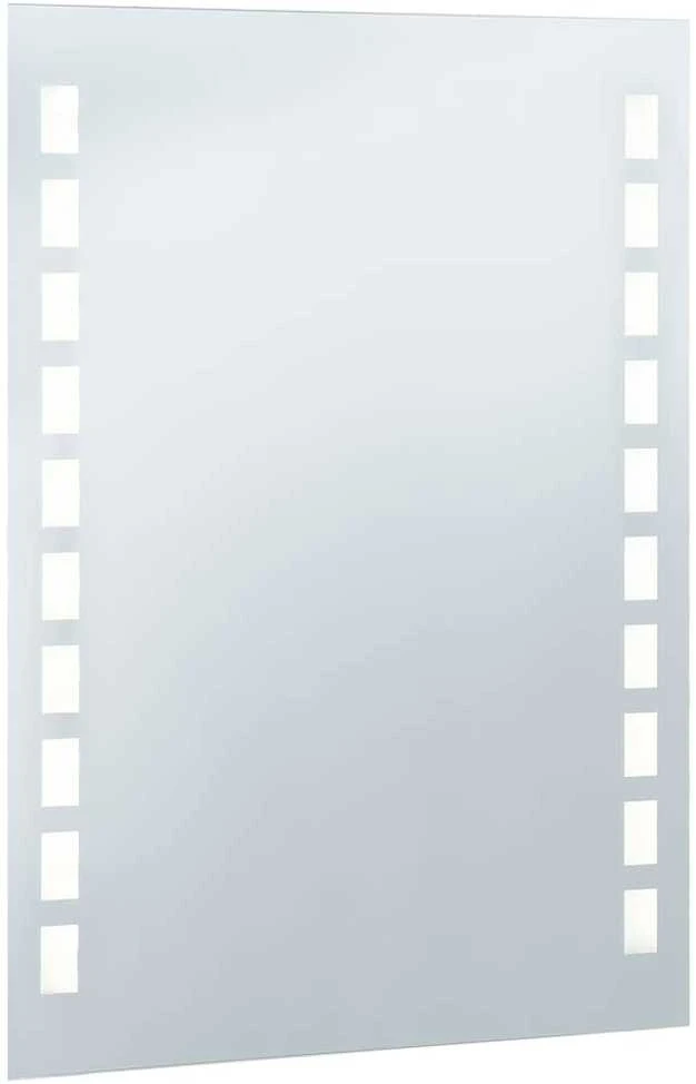Sieninis vonios kambario veidrodis su LED, 60x80cm