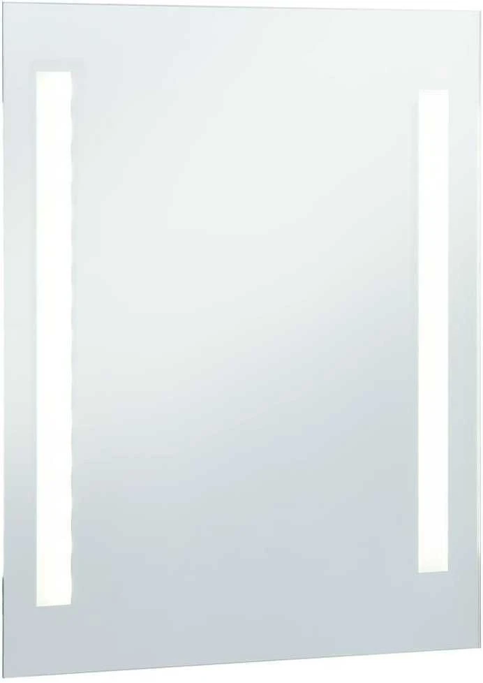 Sieninis vonios kambario veidrodis su LED, 60x80cm
