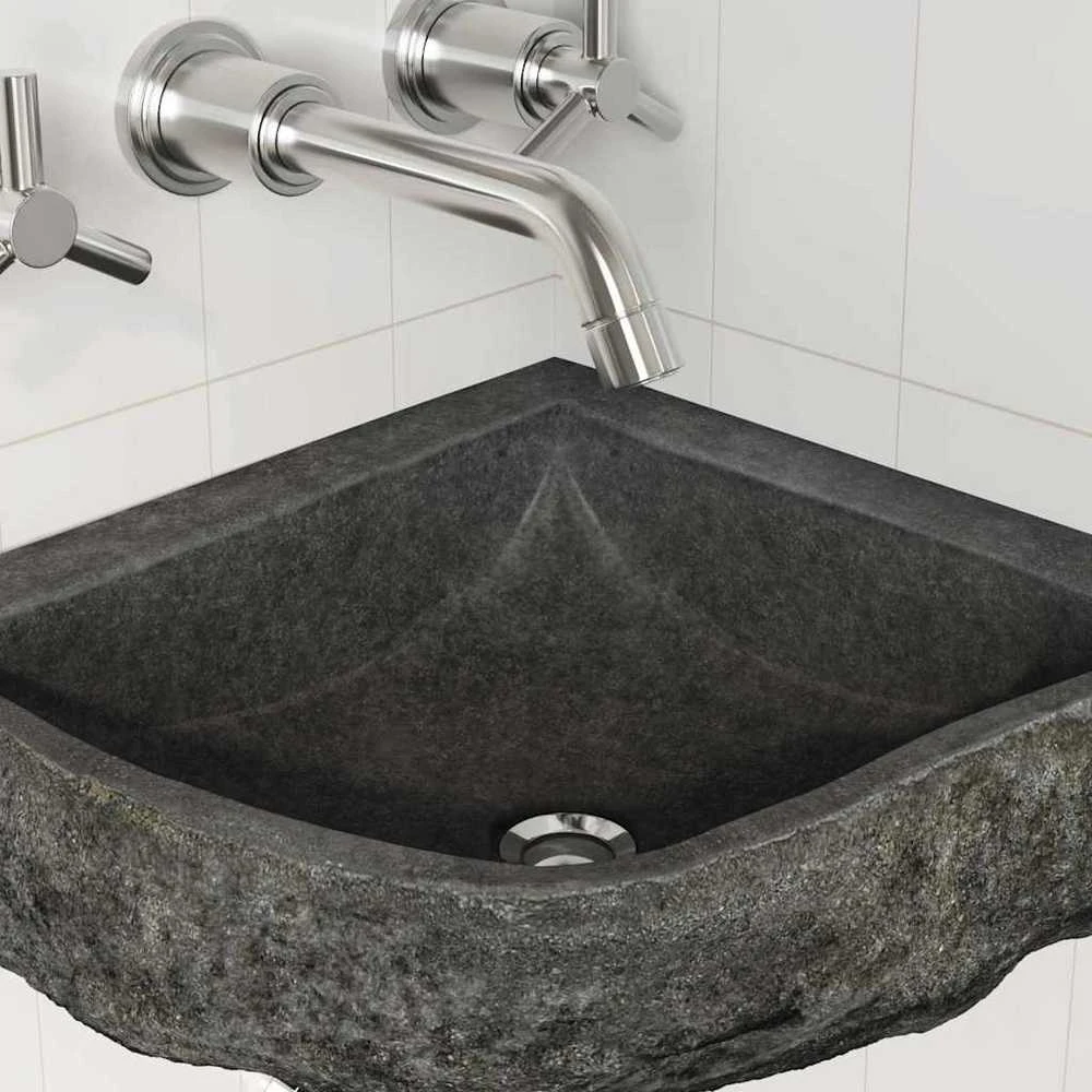 Kriauklė Pilka (30-37) x (30-37) x 12 cm Upės Akmuo