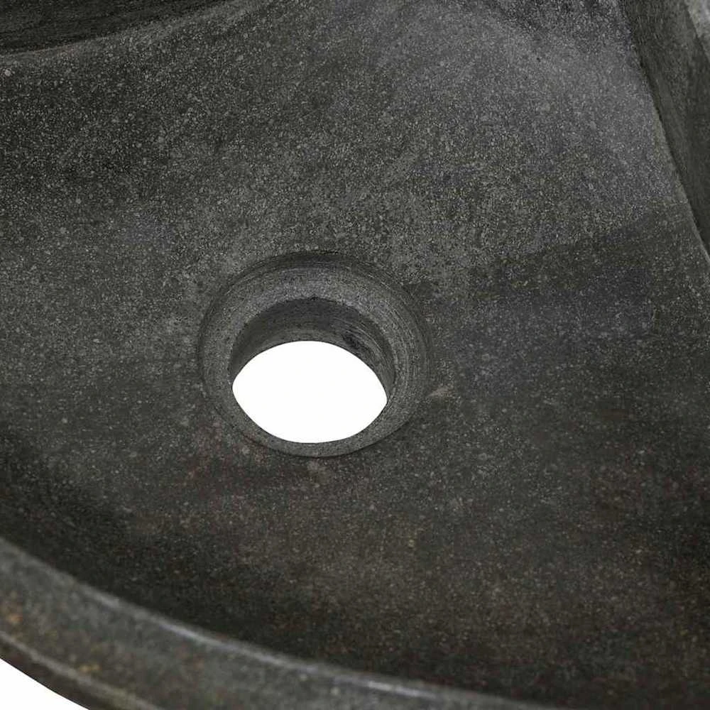 Kriauklė Pilka (38-45) x (38-45) x 12 cm Upės Akmuo
