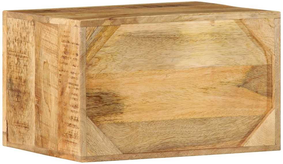 Šalia lovos spintelė Ruda 40 x 30 x 25 cm Kietas mango medis