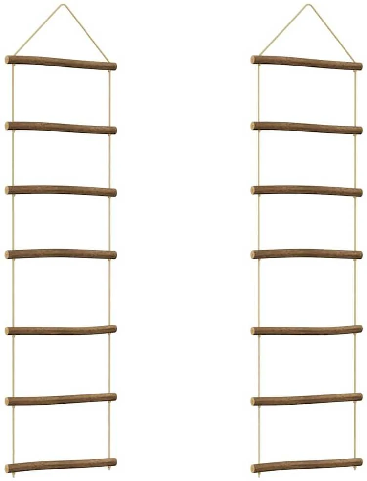 sienų dekoracijos kopėčios formos 2 vnt 30x100 cm