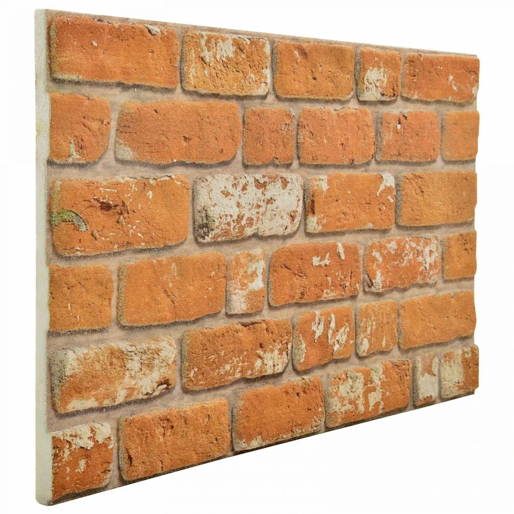 Sienų plokštės 10 vnt. 100 x 50 cm Mūras EPS putos