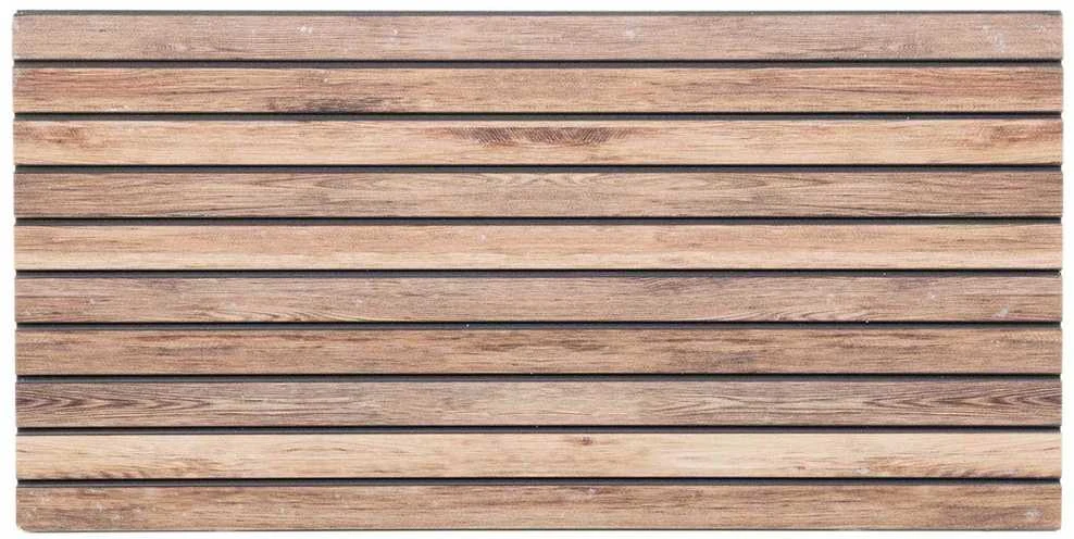 Sienų plokštės 5 vnt. 100 x 50 cm Šviesiai rudas EPS putos
