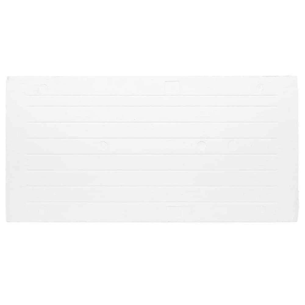 Sienų plokštės 10 vnt. 100 x 50 cm Šviesiai rudas EPS putos