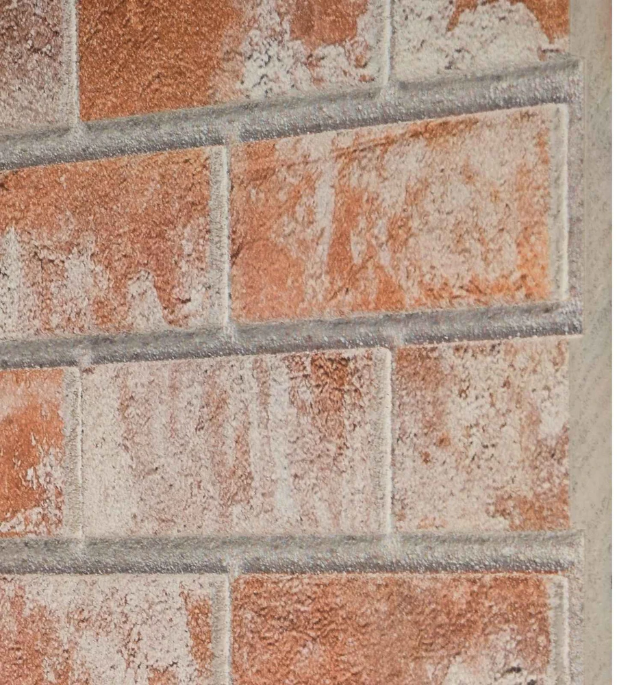 Sienų plokštės 10 vnt. 100 x 50 cm Oranžinė EPS putos