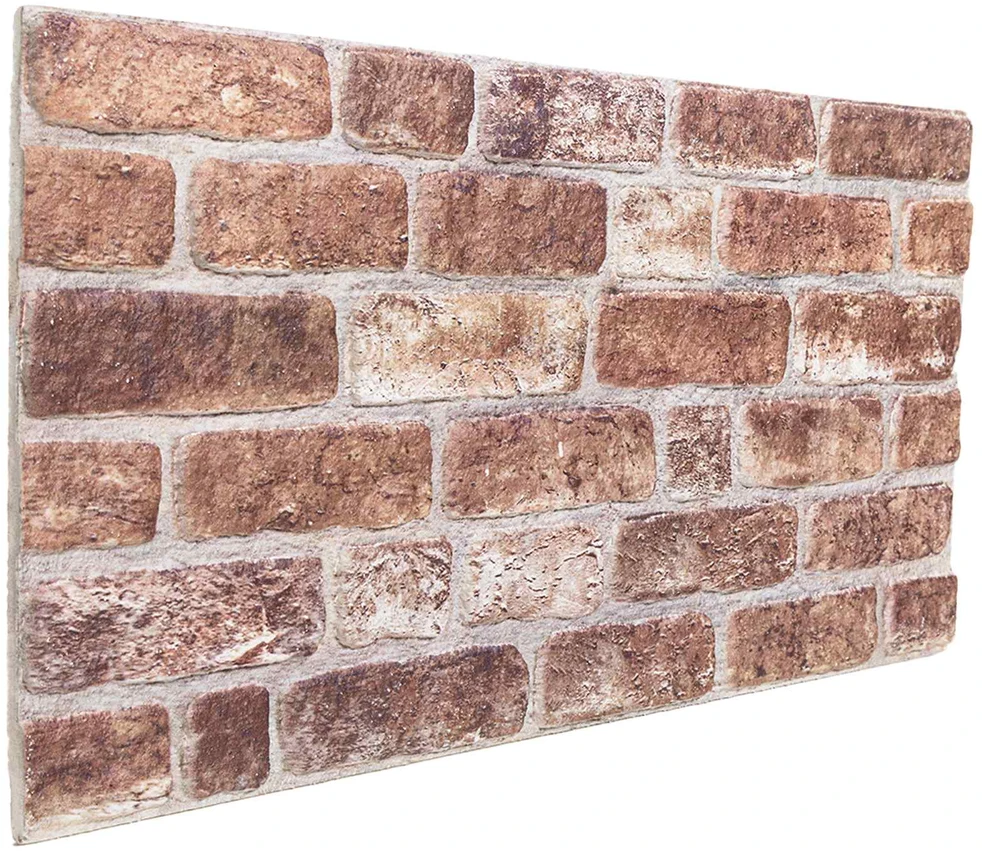 Sienų plokštės 10 vnt. 100 x 50 cm Ruda EPS putos