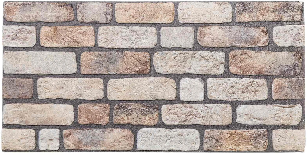 Sienų plokštės 10 vnt. 100 x 50 cm Šviesiai rudas EPS putos