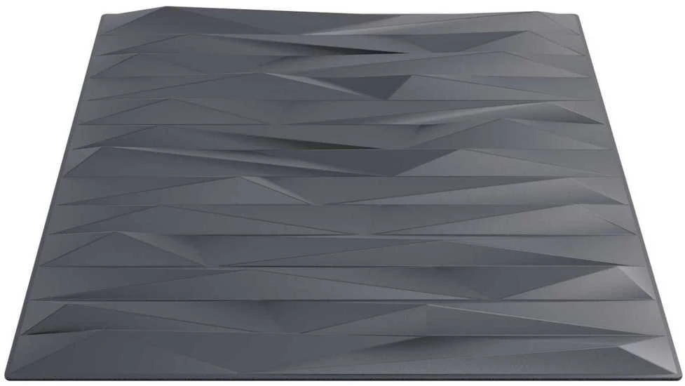 Sienų plokštės 12 vnt. 50 x 50 cm Akmens pilka XPS Putplastis