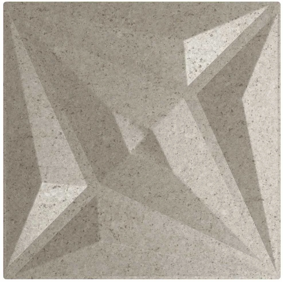 Sienų plokštės 12 vnt. 50 x 50 cm Star Beton XPS Putplastis
