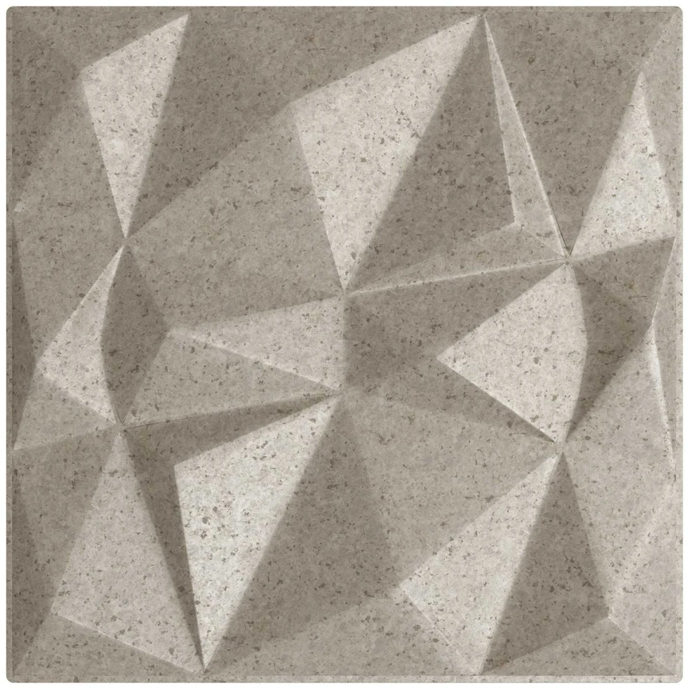 Sienų plokštės 12 vnt. 50 x 50 cm Diamond Beton XPS Putplastis