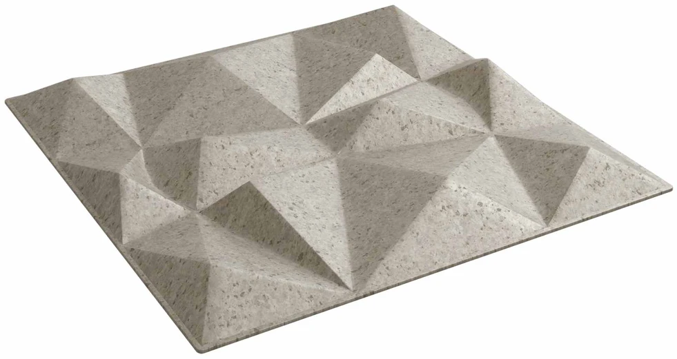 Sienų plokštės 12 vnt. 50 x 50 cm Diamond Beton XPS Putplastis