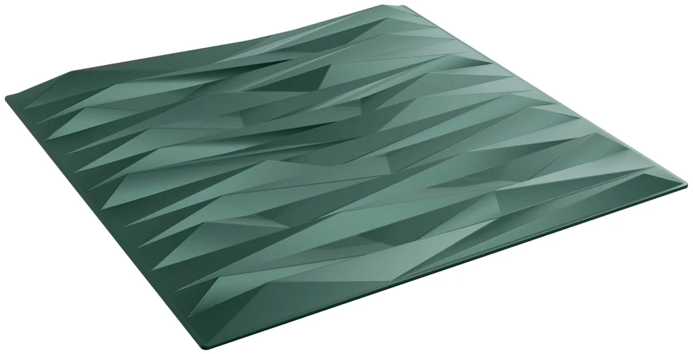 Sienų plokštės 12 vnt. 50 x 50 cm Stone Žalias XPS Putplastis