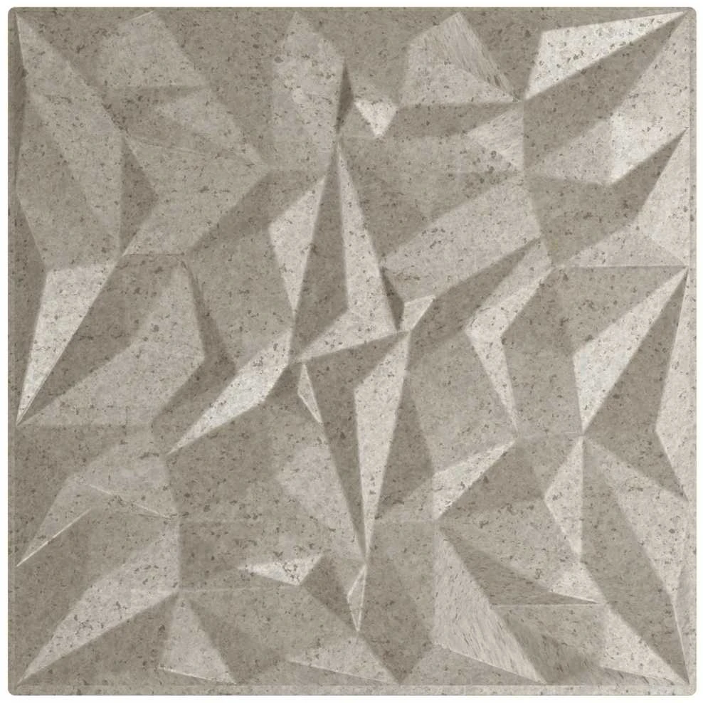 Sienų plokštės 24 vnt. 50 x 50 cm Amethyst Beton XPS Putplastis