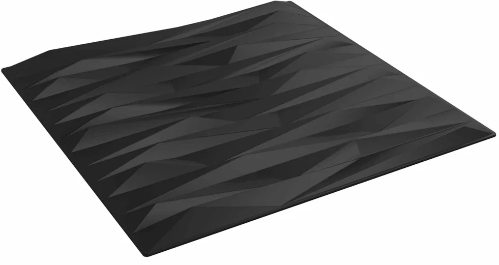 Sienų plokštės 24 vnt. 50 x 50 cm Juodas Akmuo XPS Putplastis