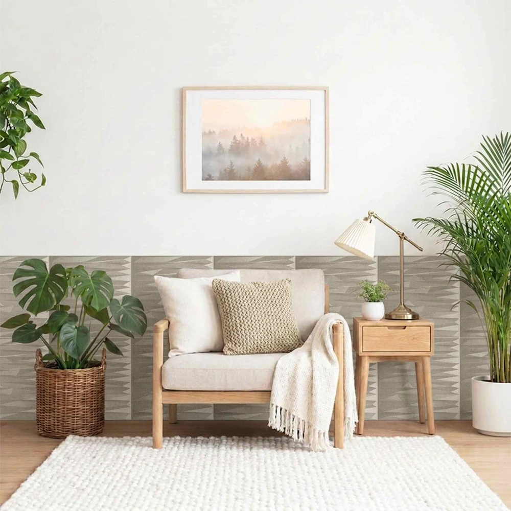 Sienų plokštės 24 vnt. 50 x 50 cm Stone Beton XPS Putplastis