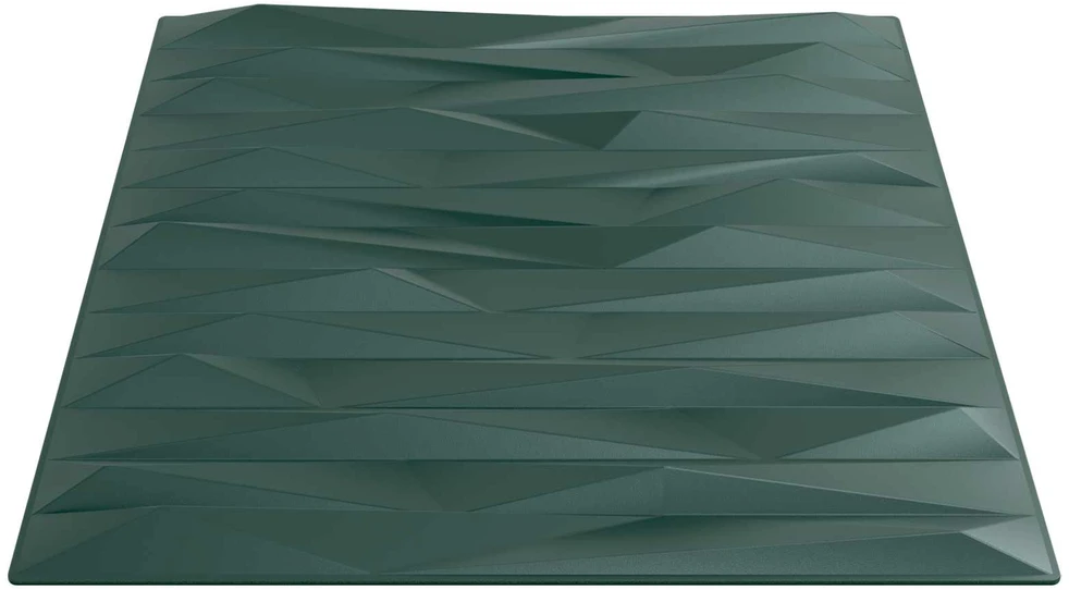 Sienų plokštės 24 vnt. 50 x 50 cm Stone Žalias XPS Putplastis