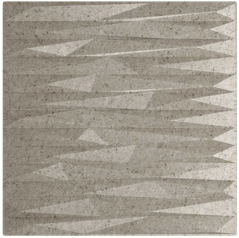 Sienų plokštės 48 vnt. 50 x 50 cm Stone Beton XPS Putplastis