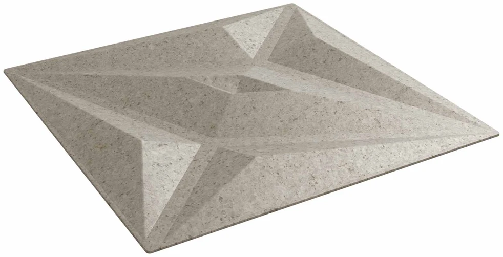Sienų plokštės 48 vnt. 50 x 50 cm Star Beton XPS Putplastis