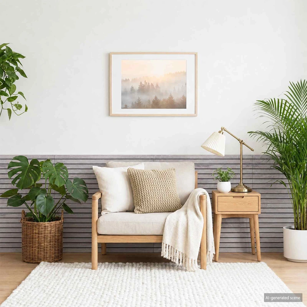 Sienų plokštės 5 vnt. 100 x 50 cm Pilka EPS putos