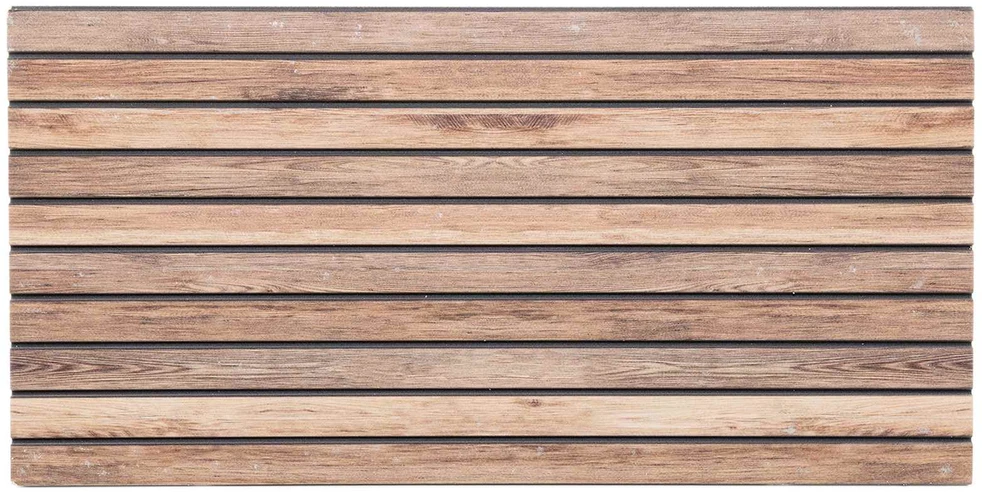 Sienų plokštės 5 vnt. 100 x 50 cm Šviesiai rudas EPS putos