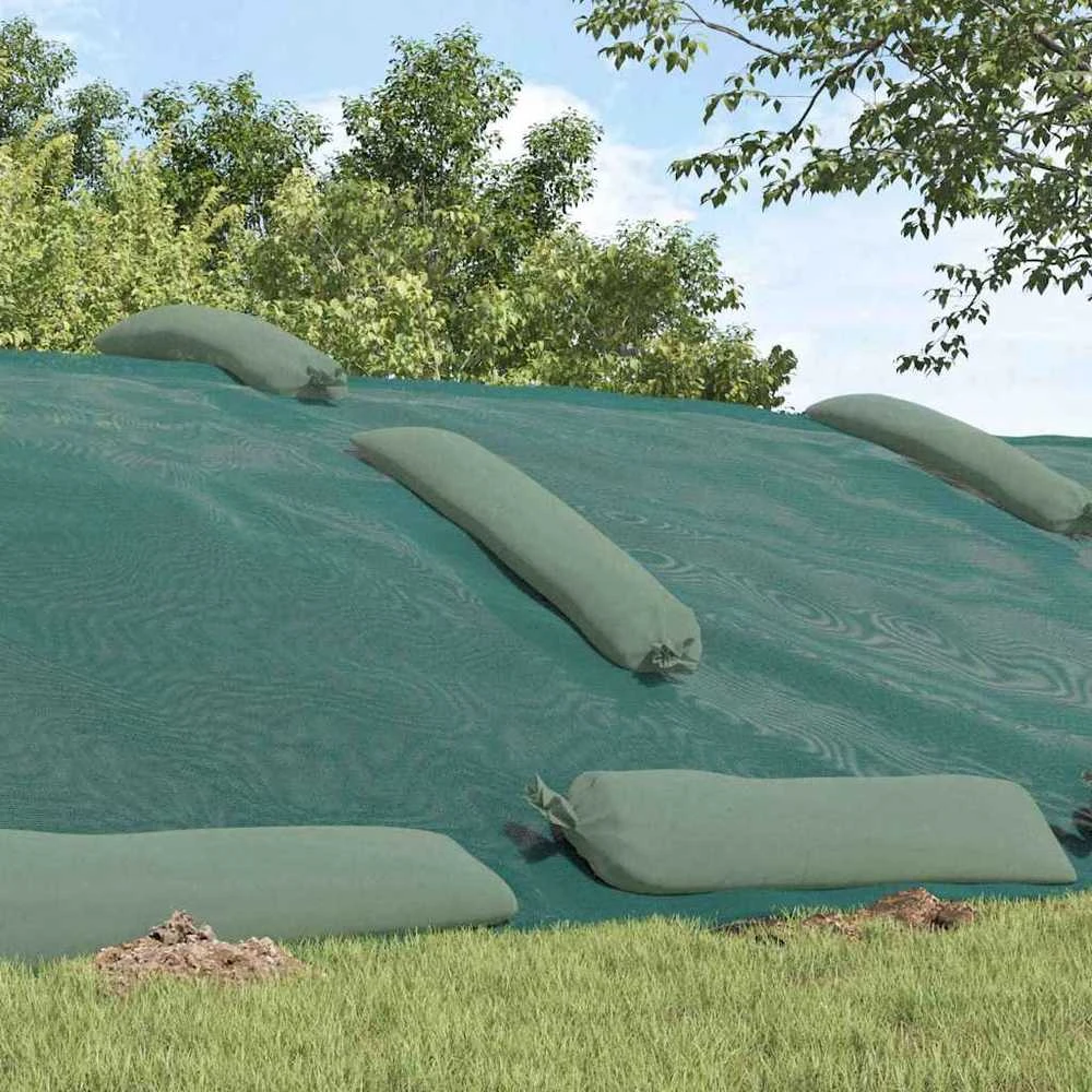 Silso dangtis Žalia 24 x 5 m HDPE